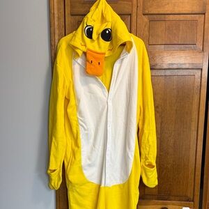 Yellow Duck Onesie Costume